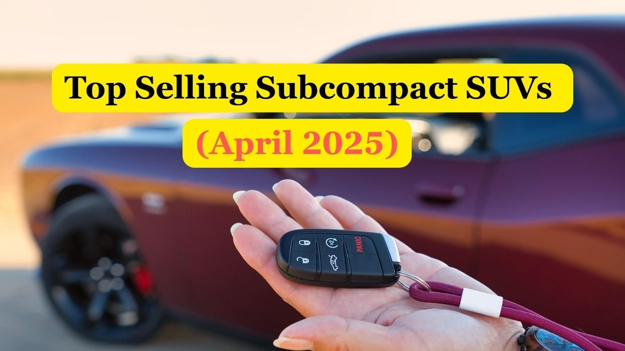 Top Selling Subcompact SUVs (April 2025)
